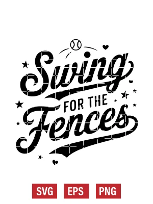 Swing For The Fences Svg