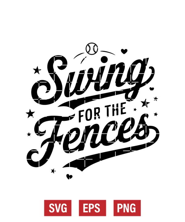 Swing For The Fences Svg