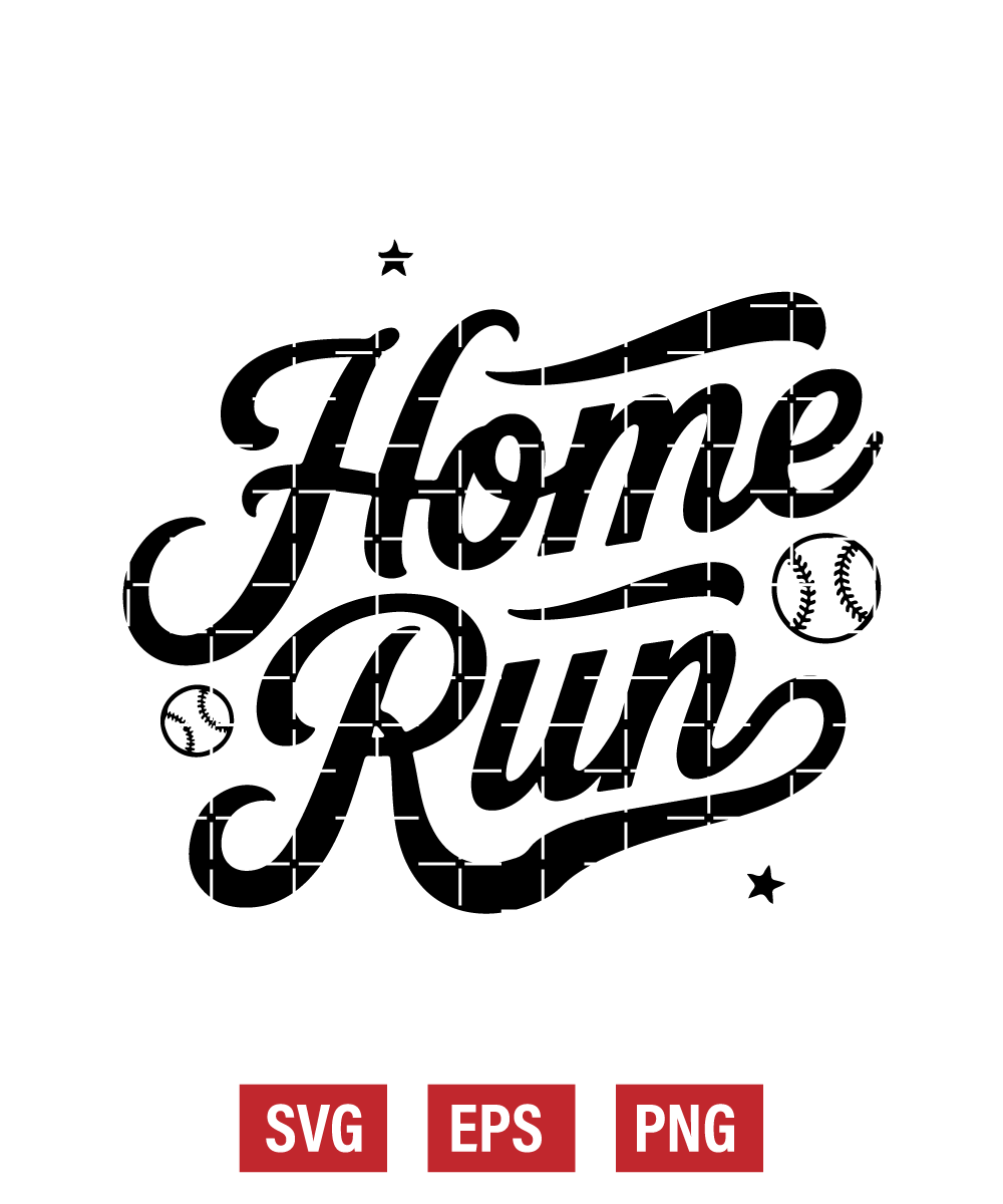 Home Run Svg
