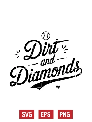 Dirt and Diamonds Svg