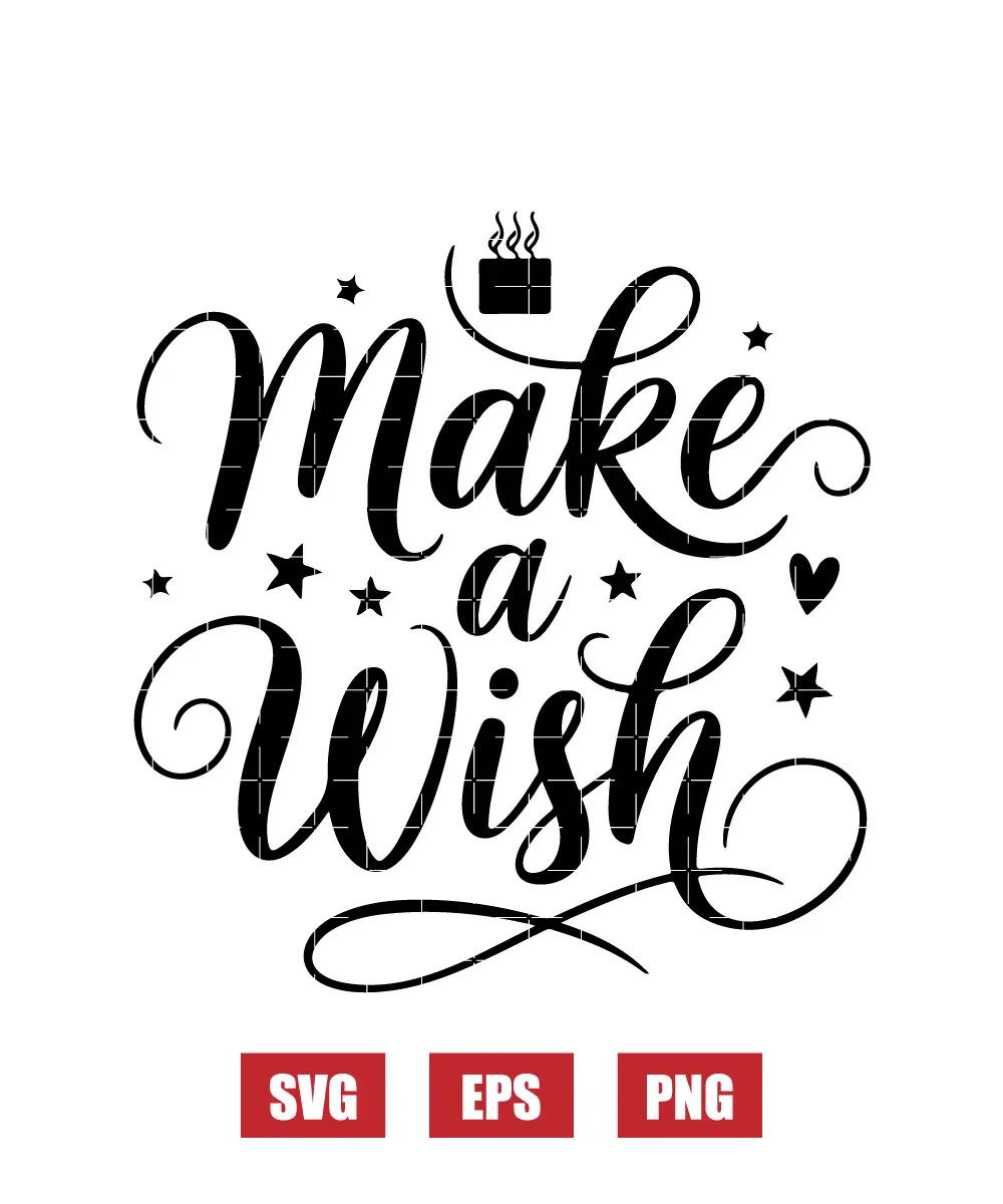 Make a Wish Svg