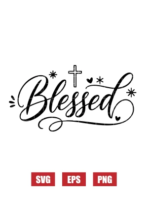Blessed Svg