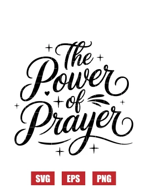 The Power of Prayer Svg