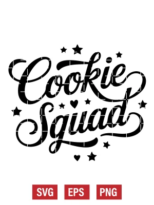 Cookie Squad Svg