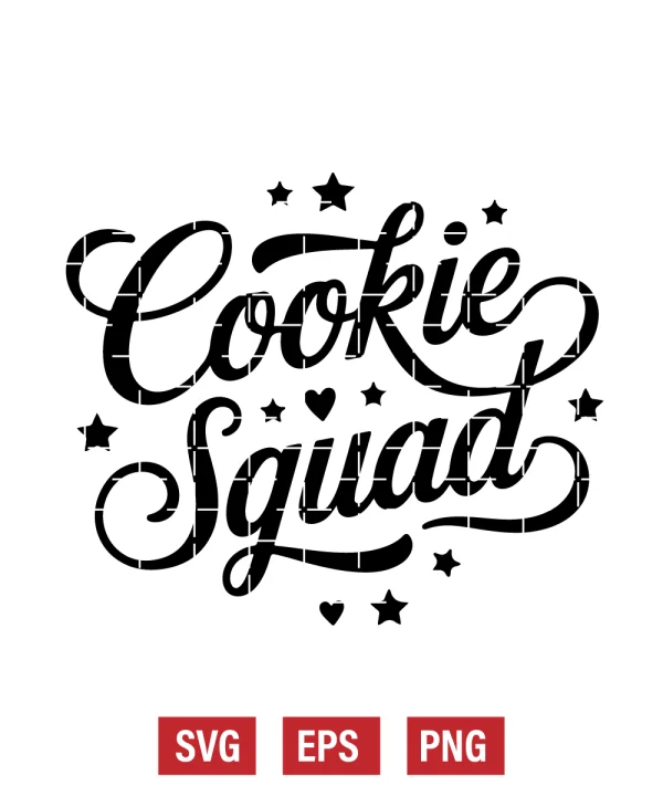 Cookie Squad Svg