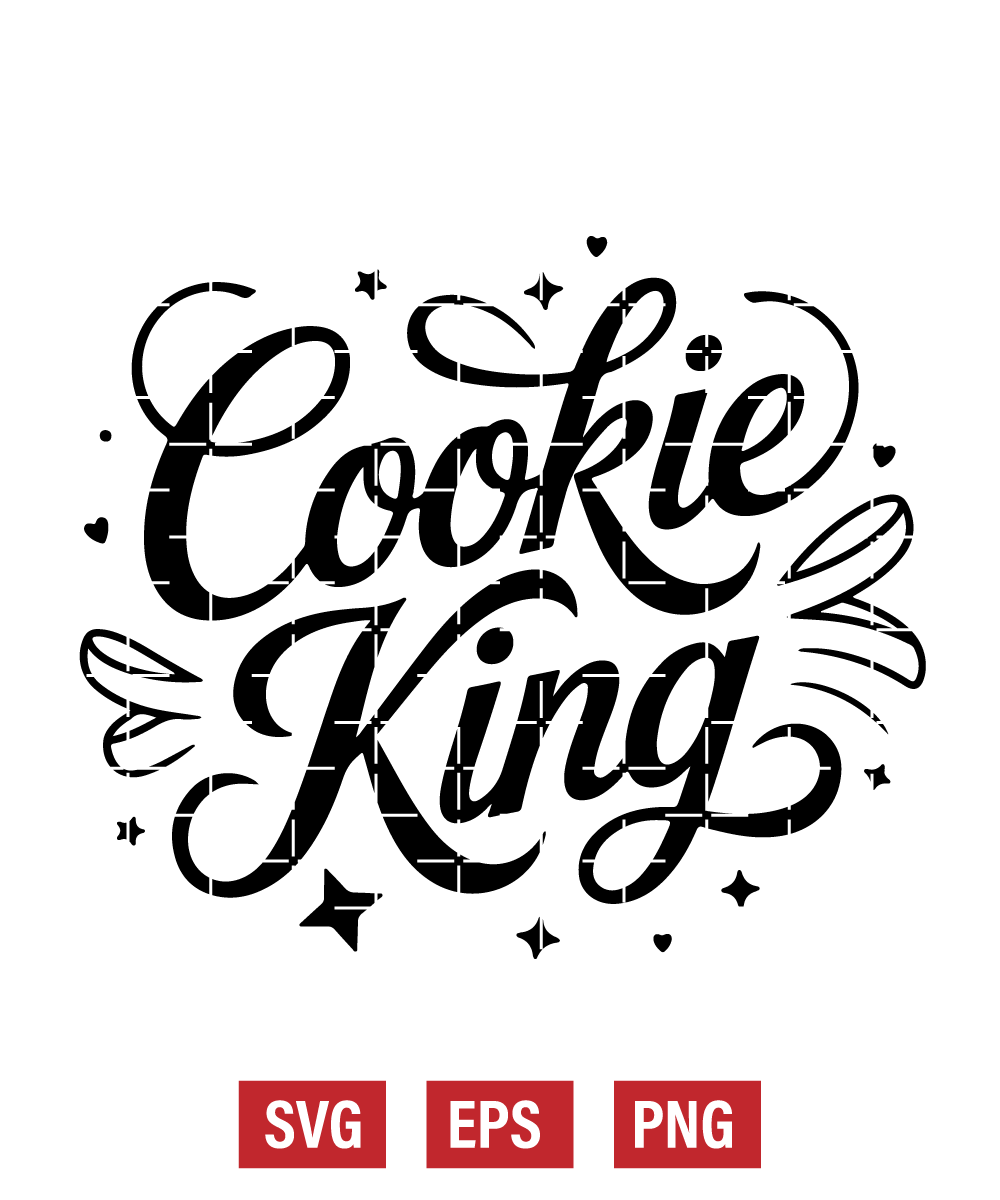 Cookie King Svg
