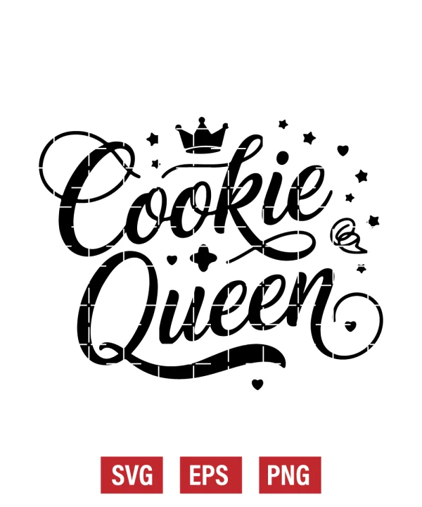 Cookie Queen Svg