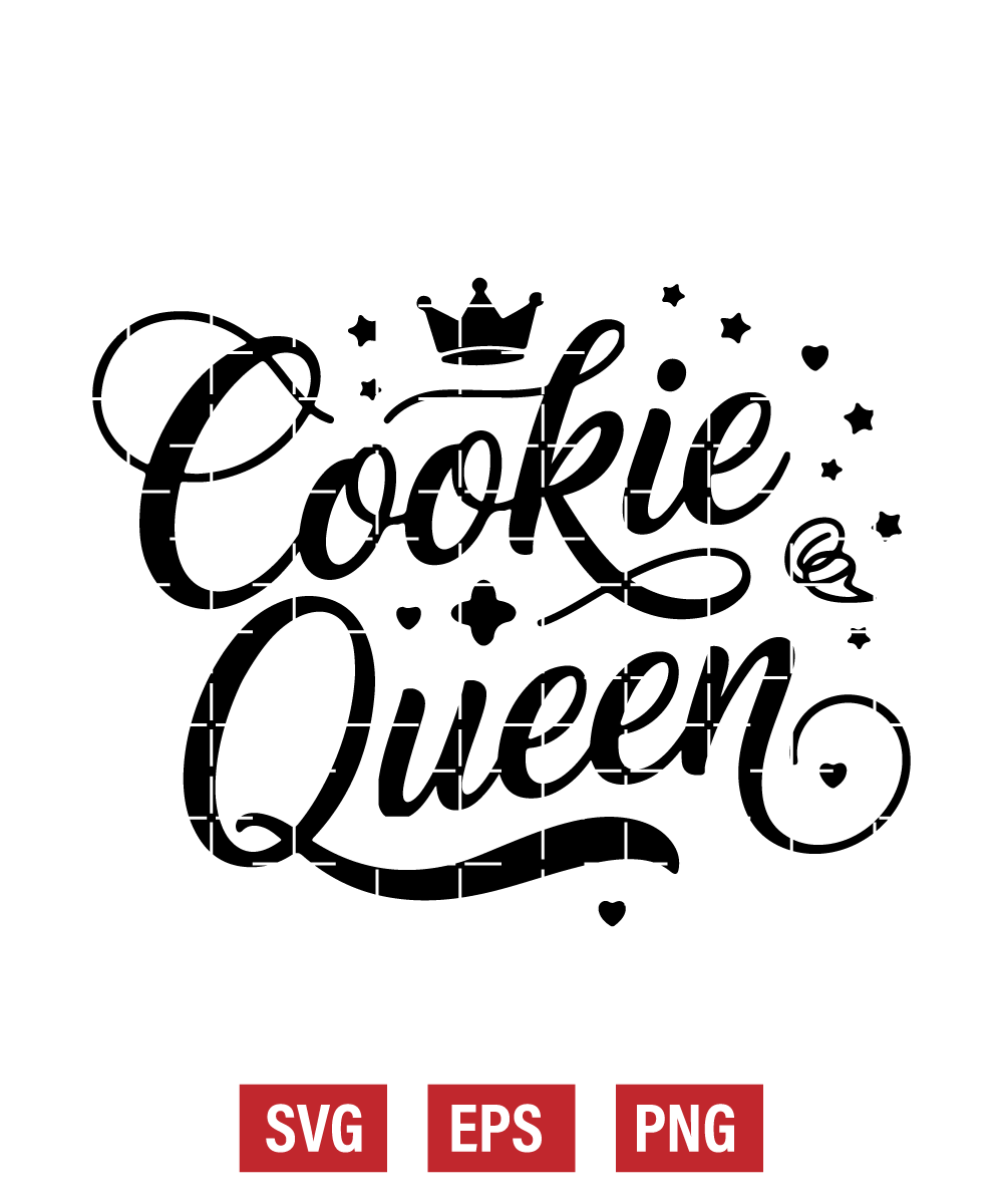 Cookie Queen Svg