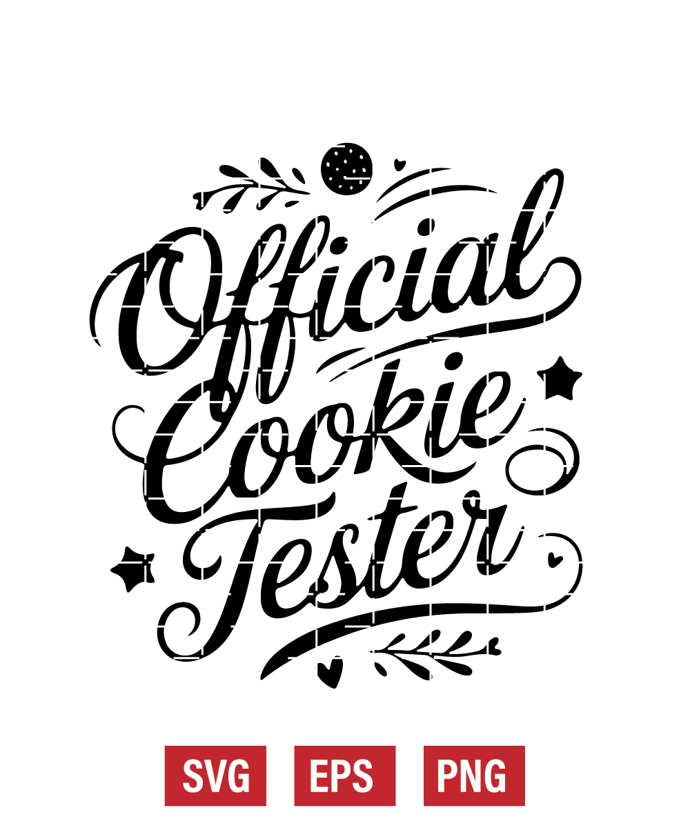 Official Cookie Tester Svg