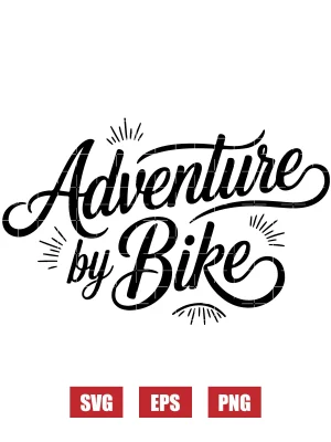 Adventure By Bike Svg