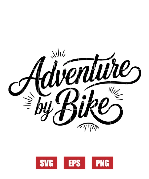 Adventure By Bike Svg
