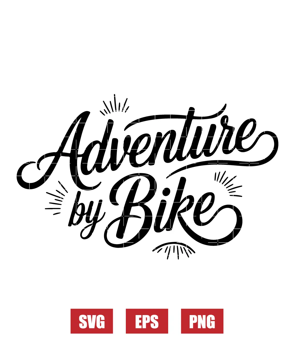 Adventure By Bike Svg