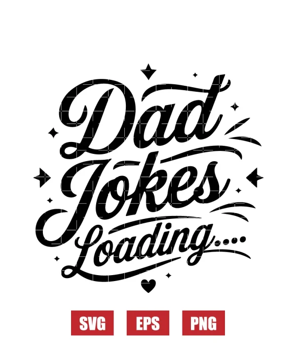 Dad Jokes Loading Svg