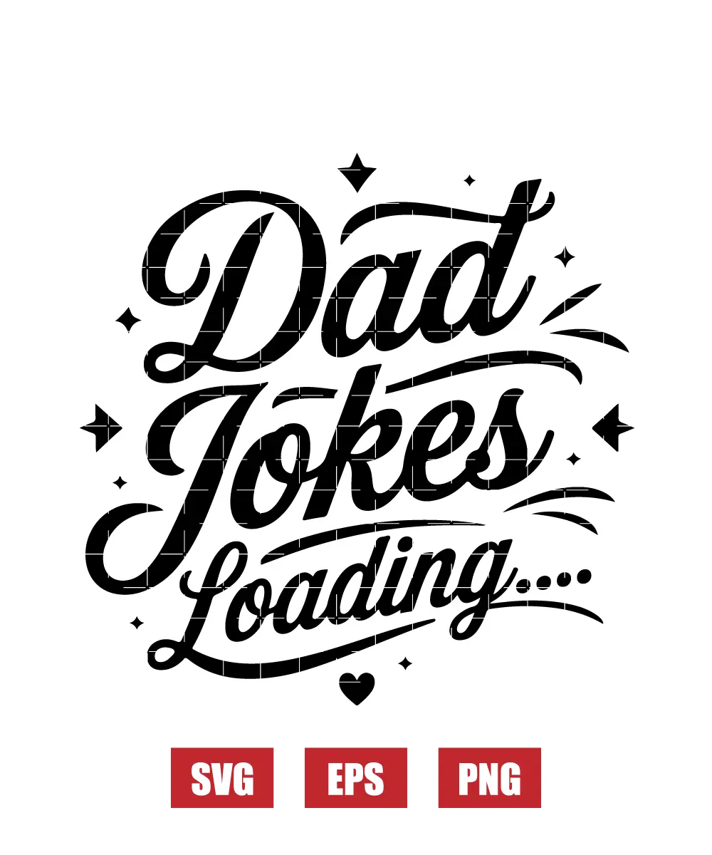 Dad Jokes Loading Svg