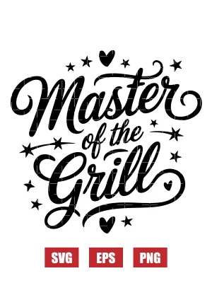Master of the Grill Svg