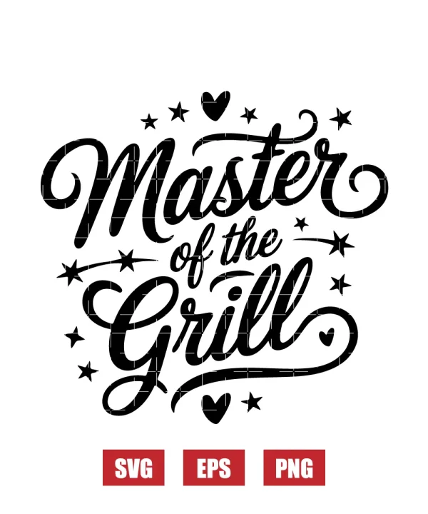 Master of the Grill Svg