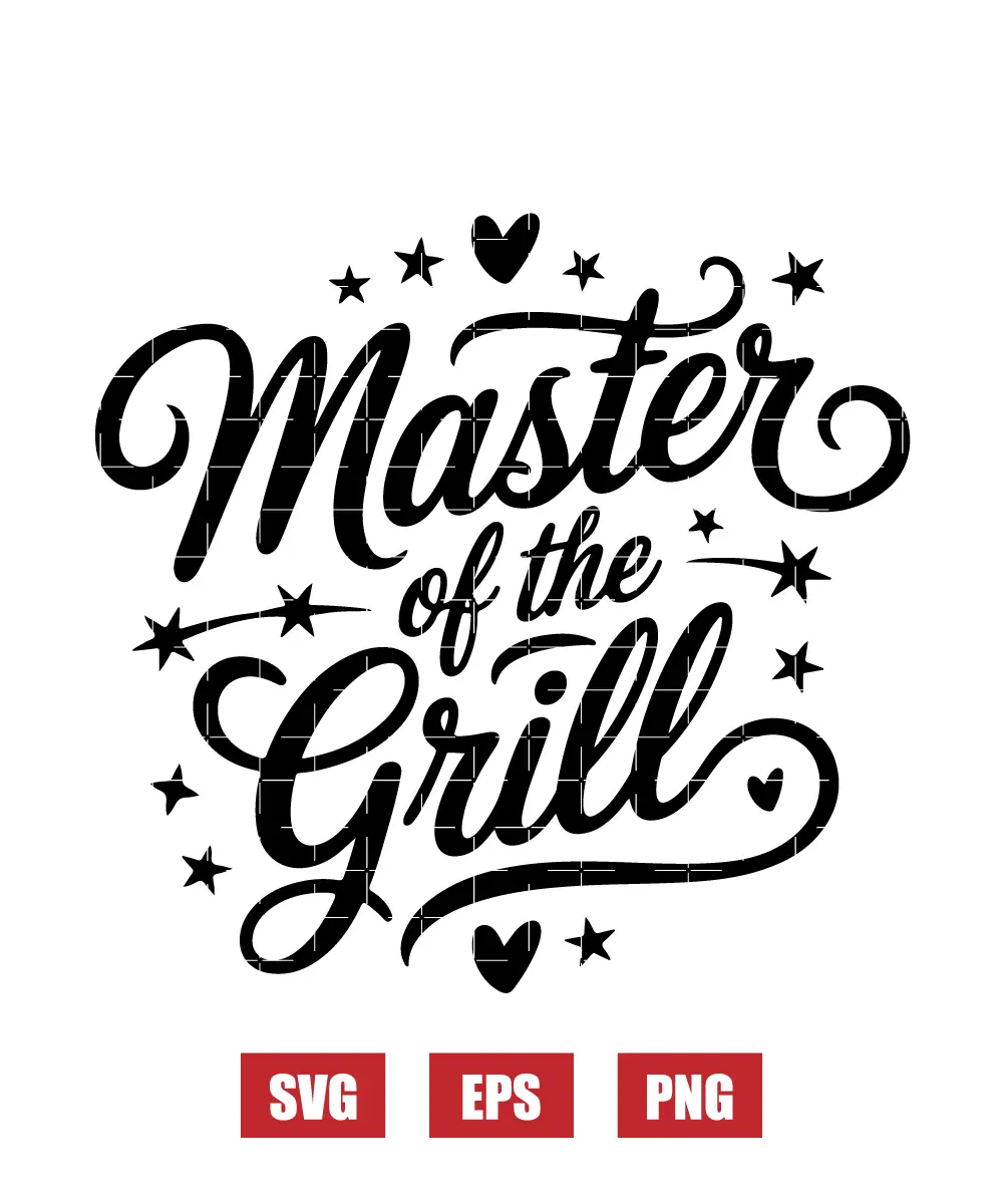 Master of the Grill Svg