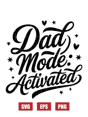 Dad Mode: Activated Svg