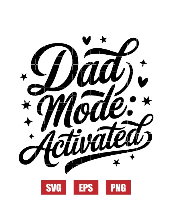 Dad Mode: Activated Svg