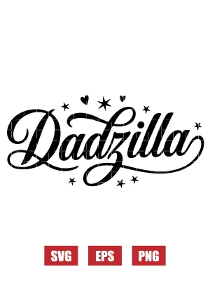 Dadzilla Svg