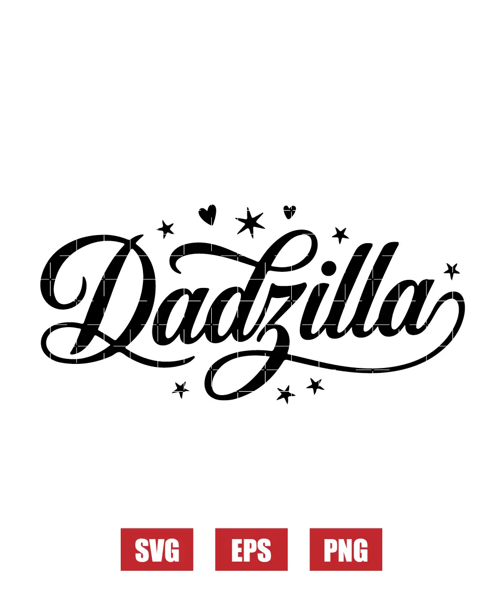 Dadzilla Svg