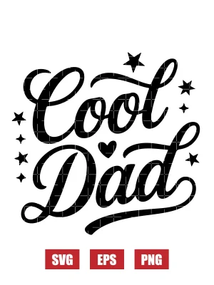 Cool Dad Svg