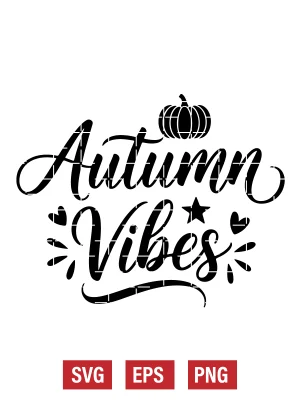 Autumn Vibes Svg