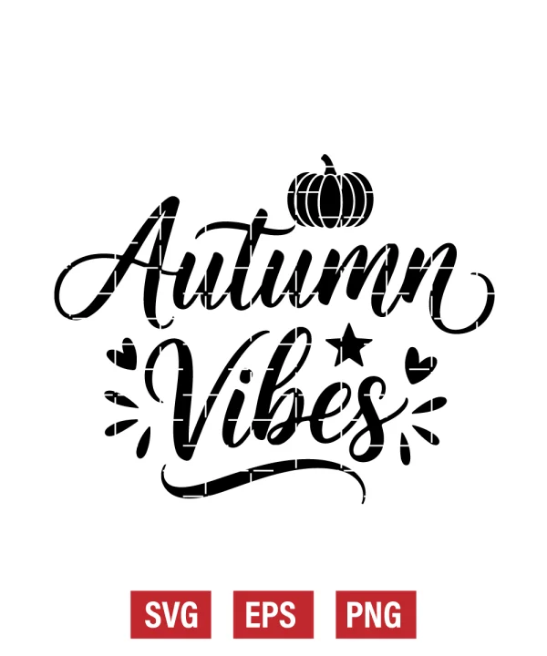 Autumn Vibes Svg