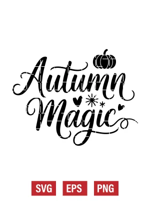 Autumn Magic Svg