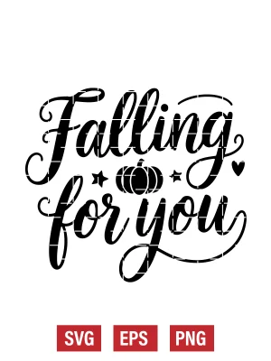 Falling for You Svg