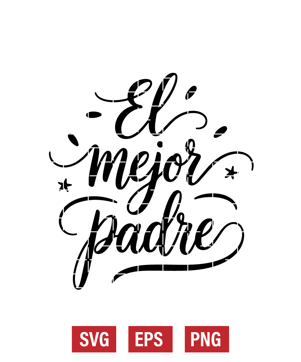 El Mejor Padre Svg