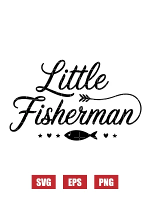 Little Fisherman Svg