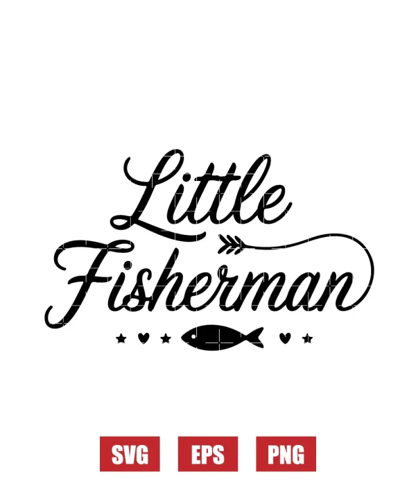 Little Fisherman Svg