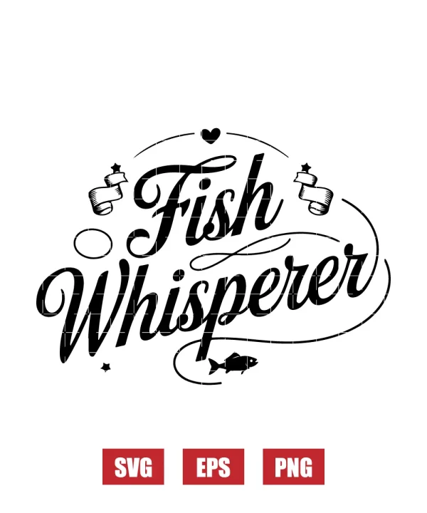 Fish Whisperer Svg