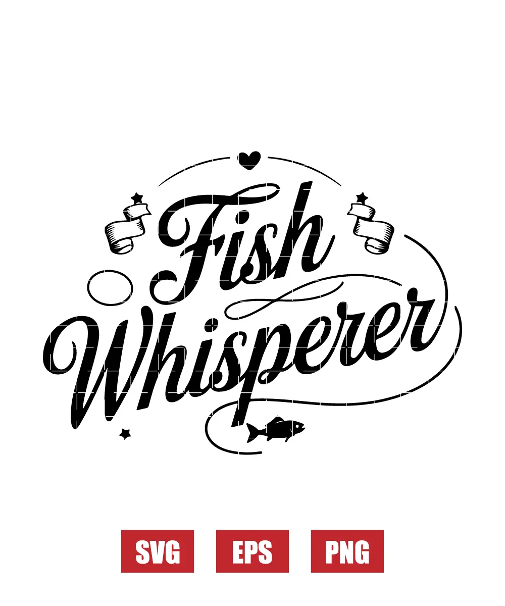 Fish Whisperer Svg