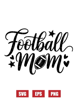 Football Mom Svg
