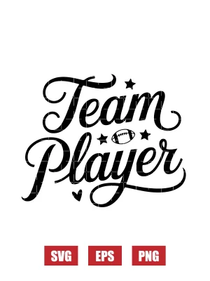 Team Player Svg