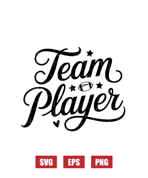 Team Player Svg