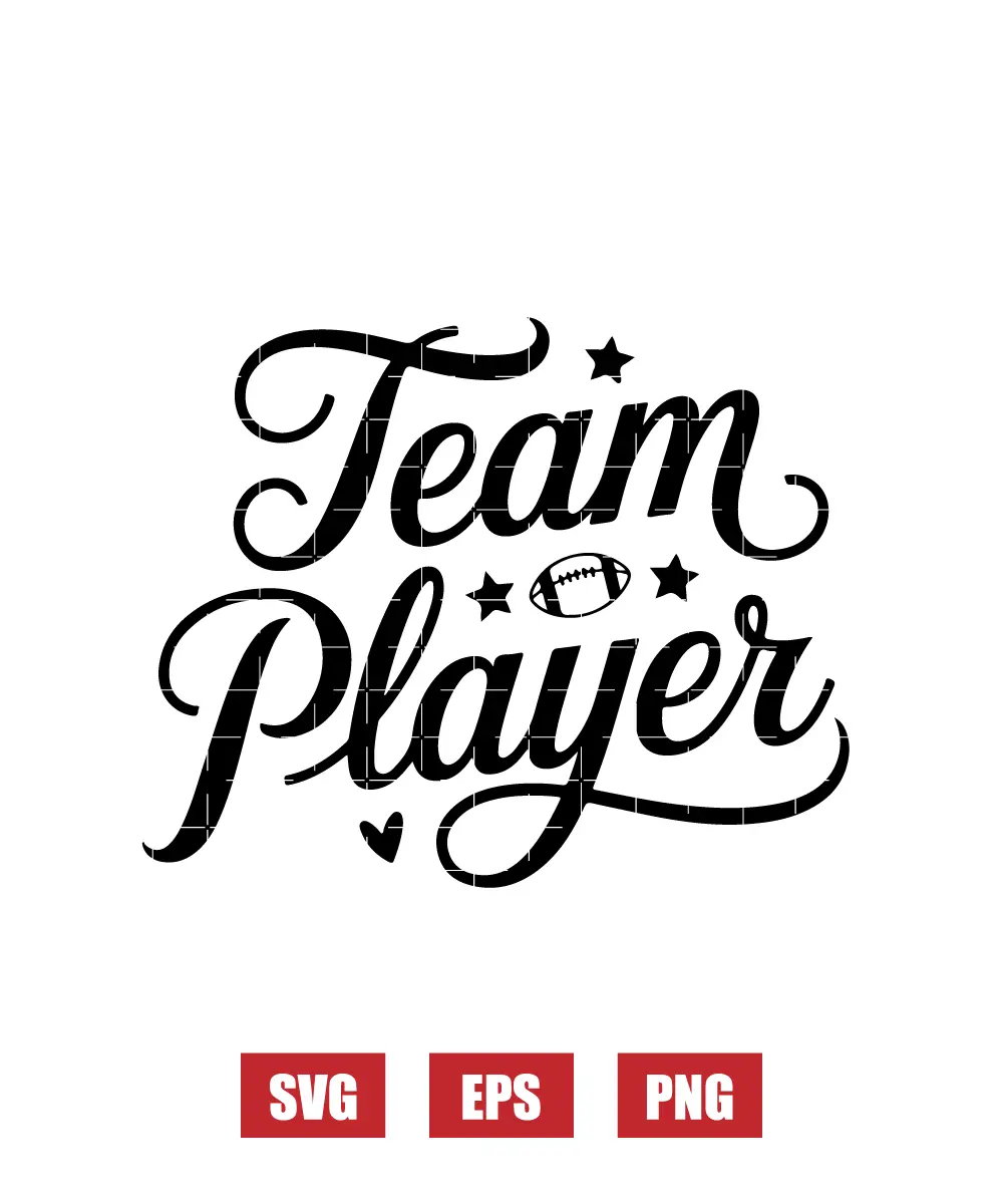 Team Player Svg