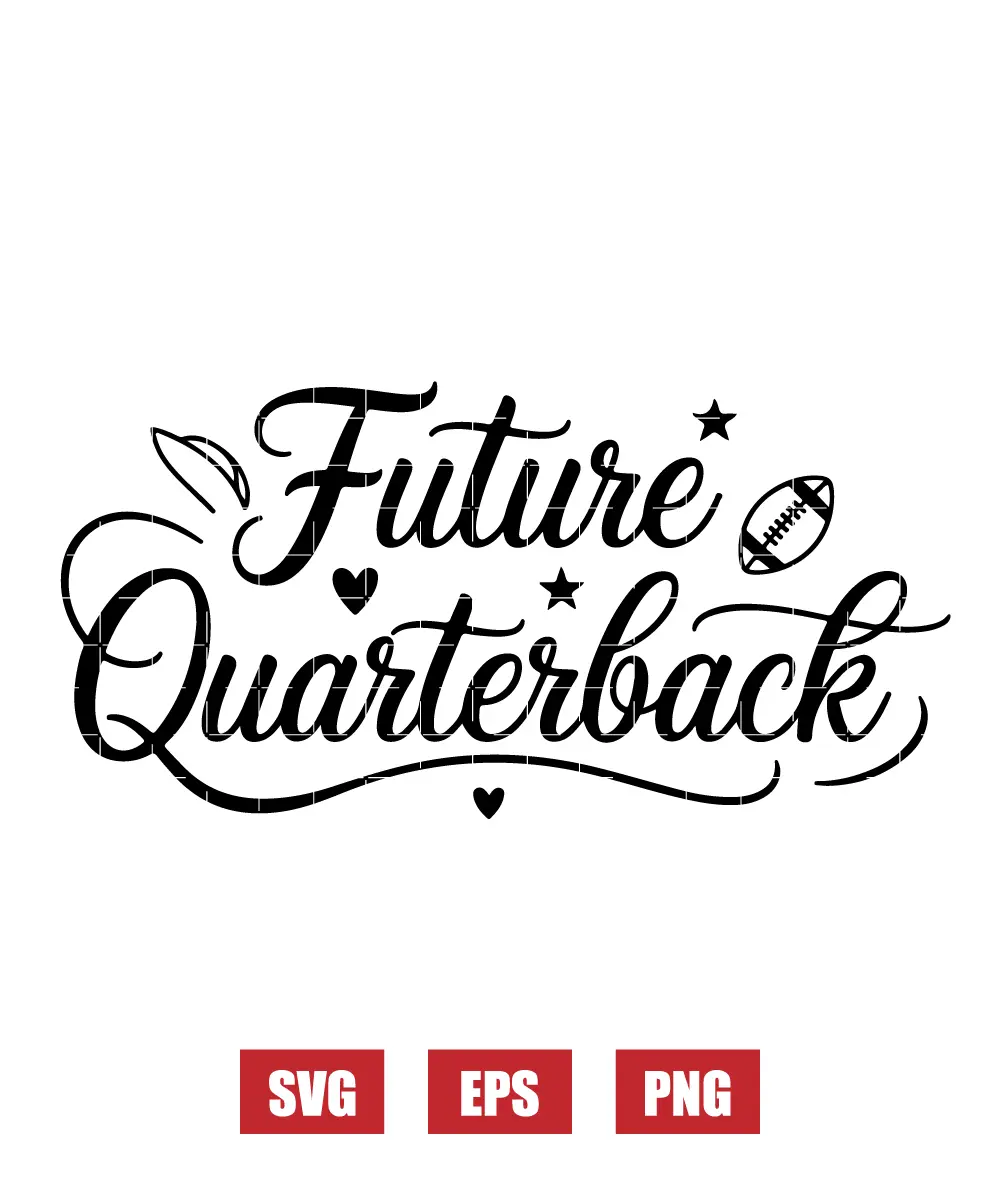Future Quarterback Svg