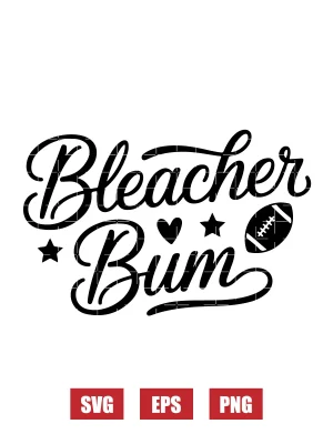 Bleacher Bum Svg