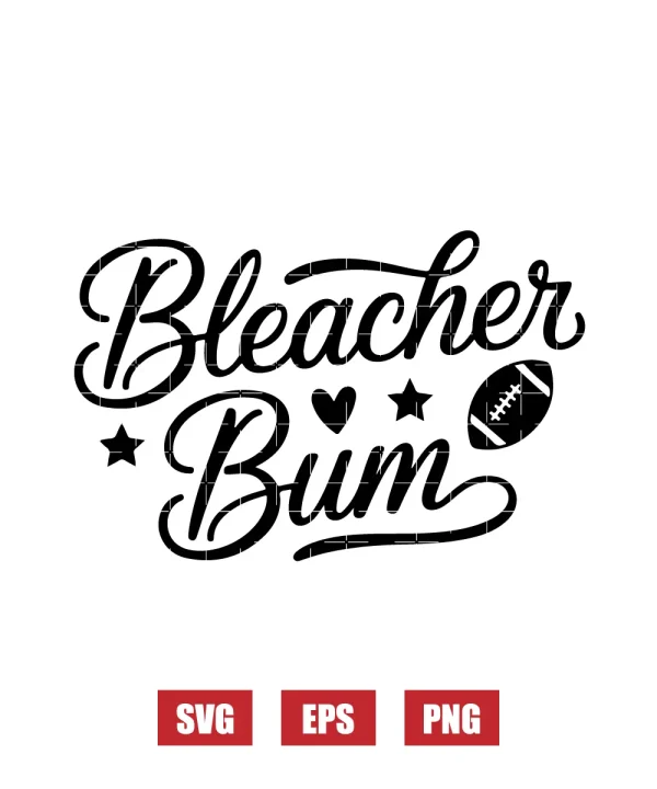 Bleacher Bum Svg
