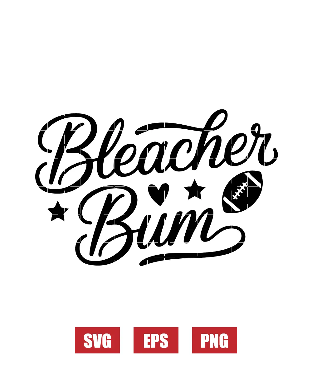Bleacher Bum Svg
