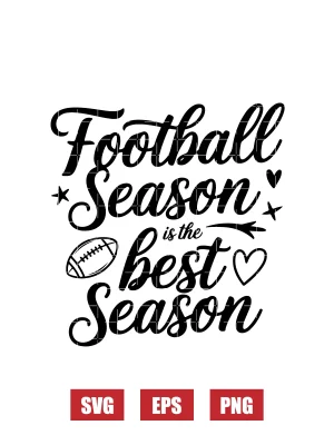 Football Season is the Best Season Svg