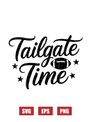 Tailgate Time Svg