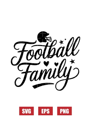 Football Family Svg