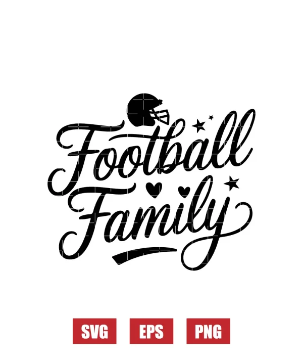 Football Family Svg