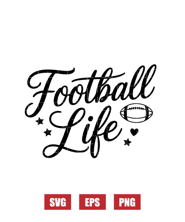 Football Life Svg