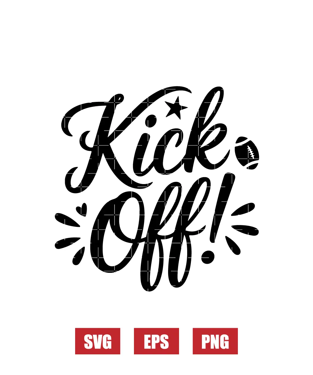 Kick Off! Svg