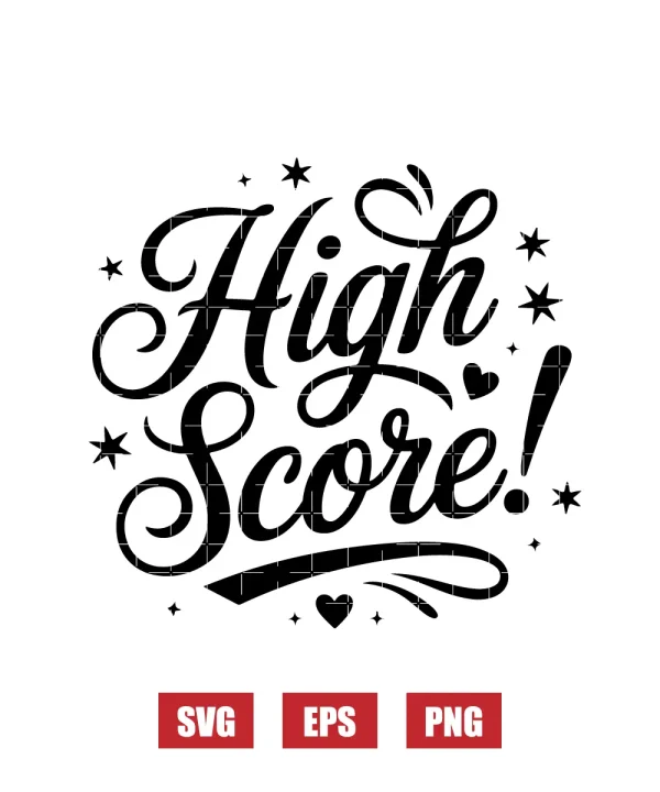 High Score! Svg